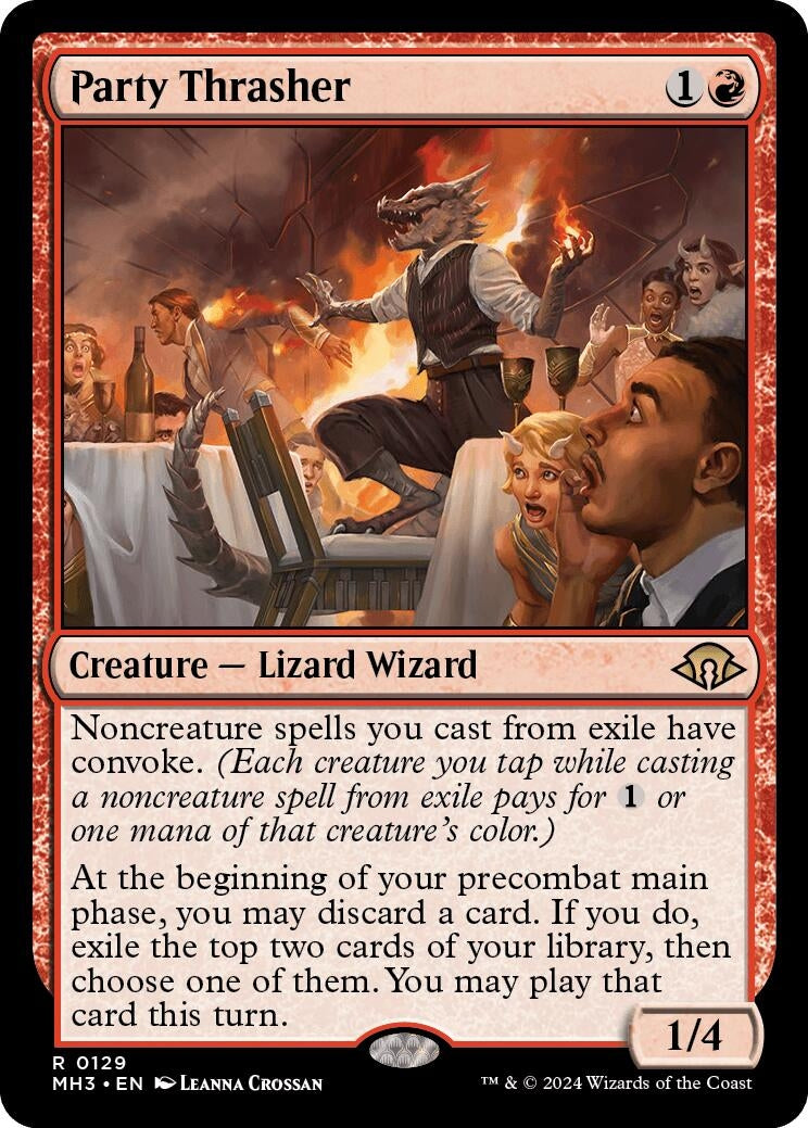 Image for Party Thrasher (129) (MH3) - Magic: The Gathering