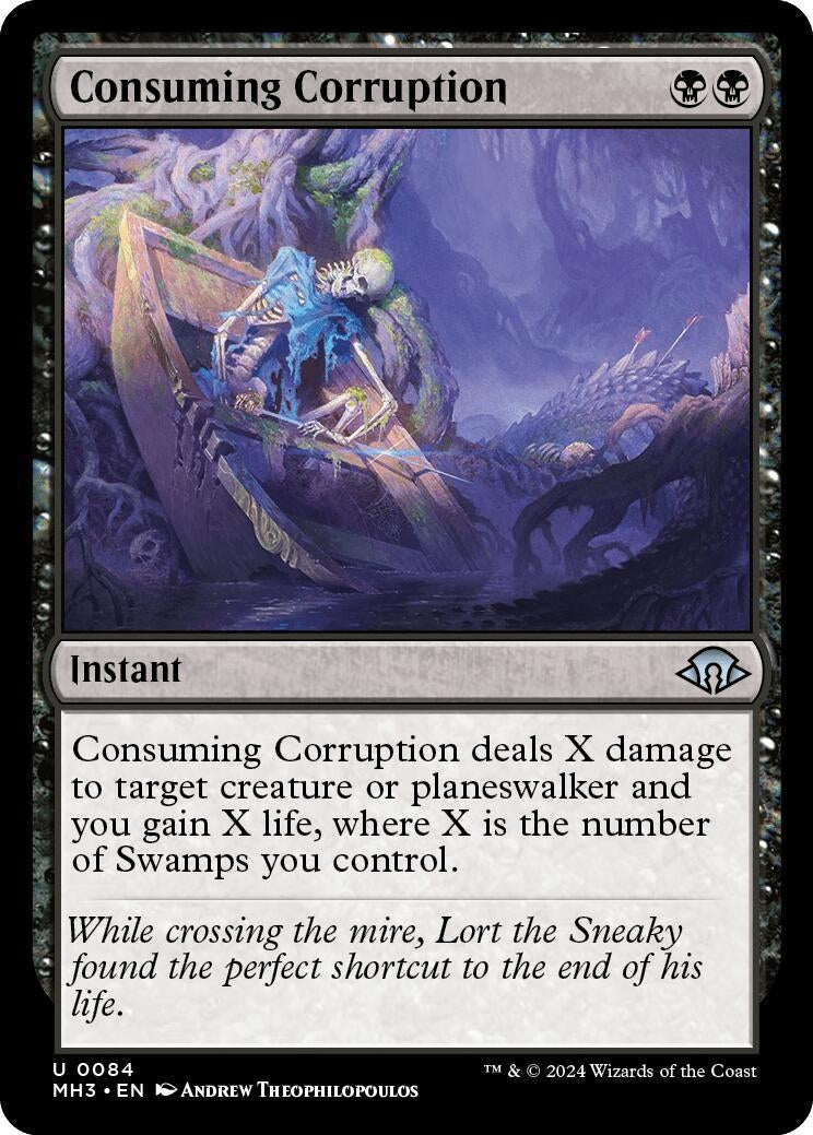 Image for Consuming Corruption (84) (MH3) - Magic: The Gathering