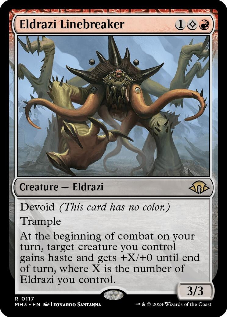 Image for Eldrazi Linebreaker (117) (MH3) - Magic: The Gathering