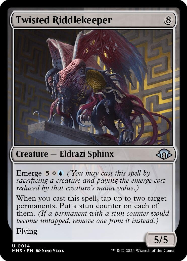 Image for Twisted Riddlekeeper (14) (MH3) - Magic: The Gathering