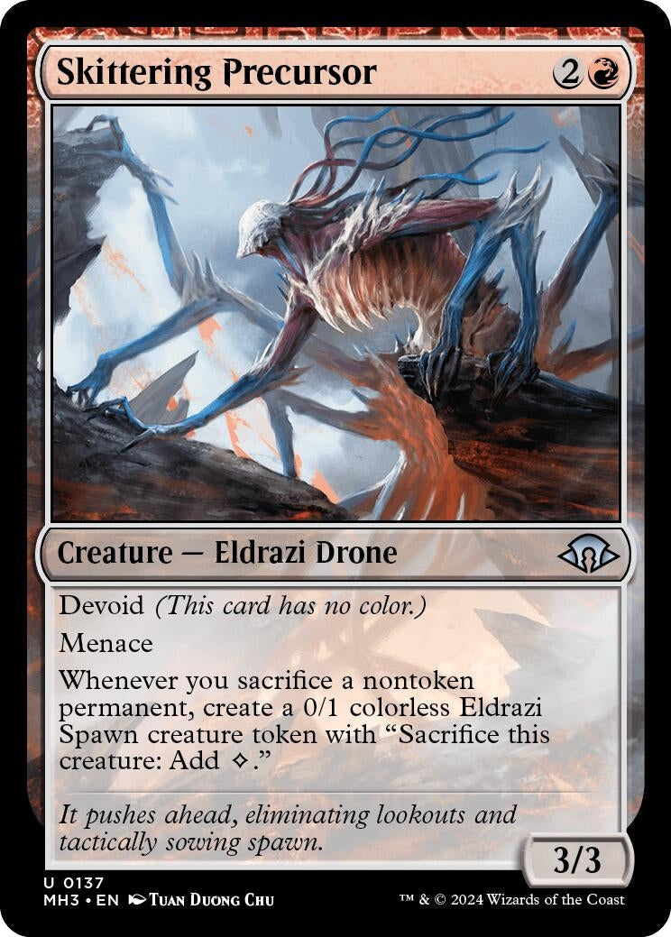 Image for Skittering Precursor (137) (MH3) - Magic: The Gathering