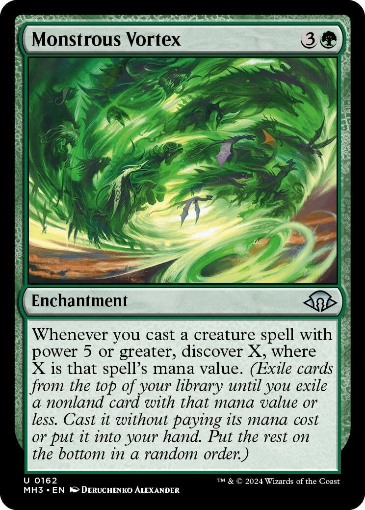 Image for Monstrous Vortex (162) (MH3) - Magic: The Gathering