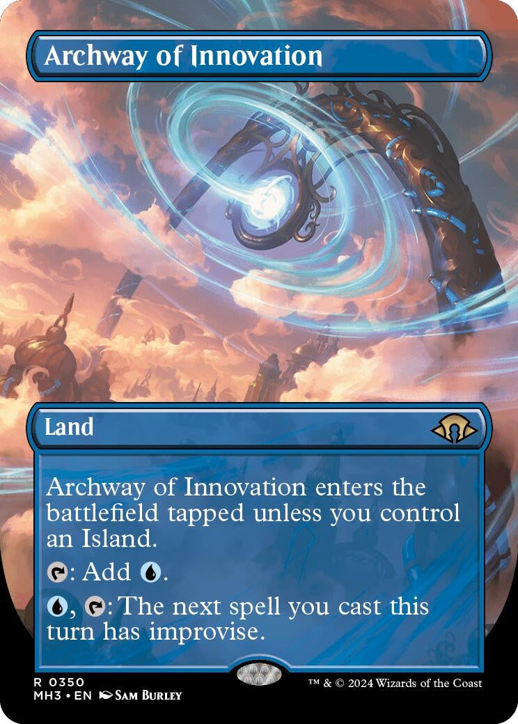 Image for Archway of Innovation (Borderless) (350) (MH3) - Magic: The Gathering