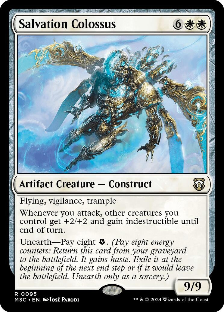 Image for Salvation Colossus (95) (M3C) - Magic: The Gathering
