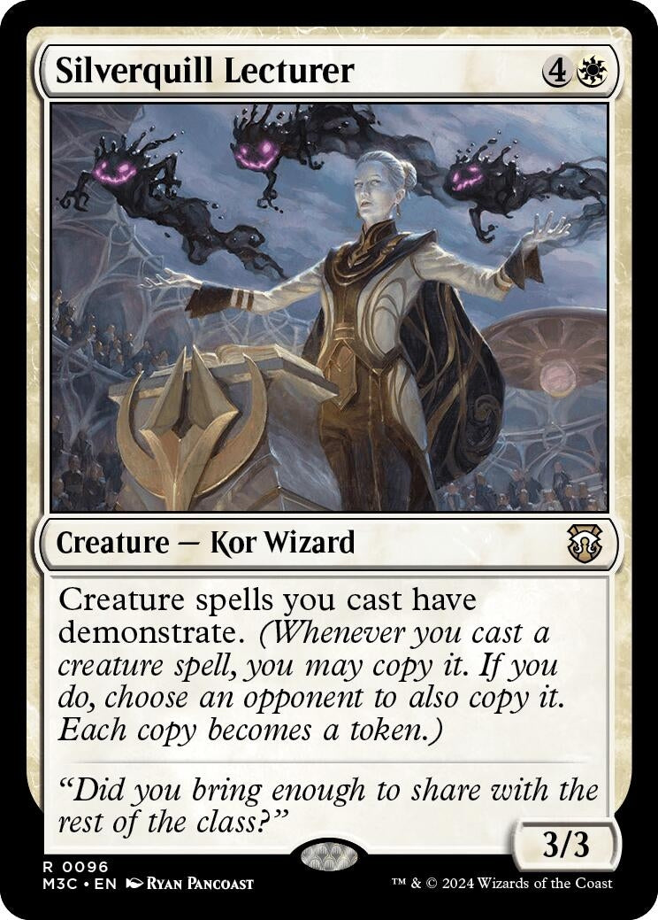 Image for Silverquill Lecturer (96) (M3C) - Magic: The Gathering