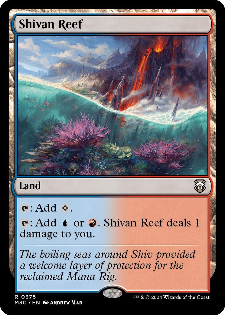 Image for Shivan Reef (375) (M3C) - Magic: The Gathering