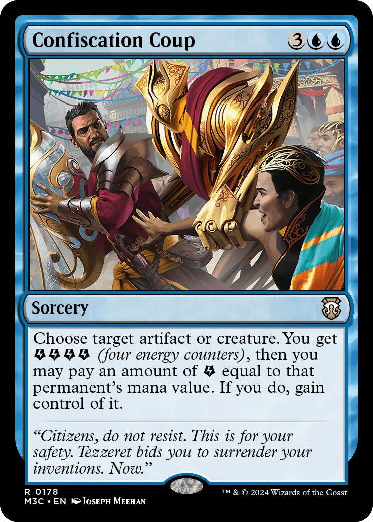 Image for Confiscation Coup (178) (M3C) - Magic: The Gathering