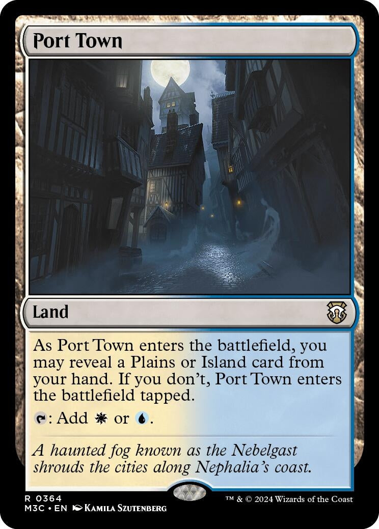 Image for Port Town (364) (M3C) - Magic: The Gathering