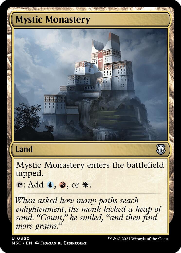 Image for Mystic Monastery (360) (M3C) - Magic: The Gathering