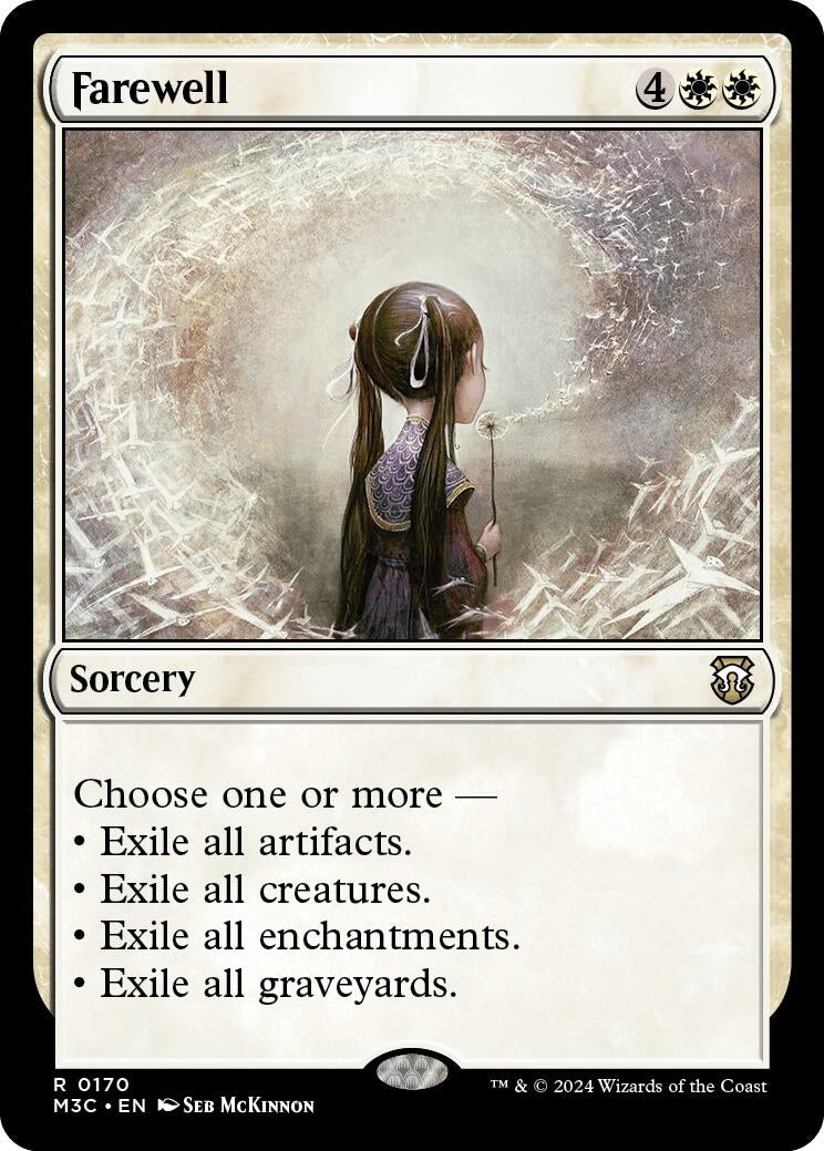 Image for Farewell (170) (M3C) - Magic: The Gathering