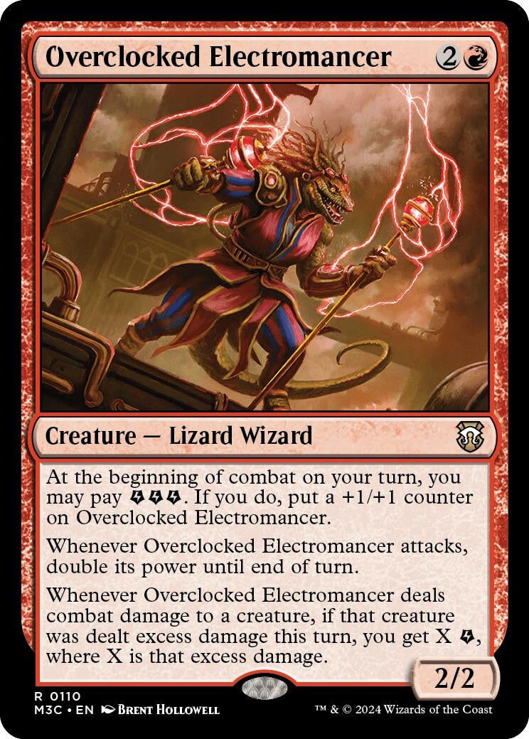 Image for Overclocked Electromancer (110) (M3C) - Magic: The Gathering