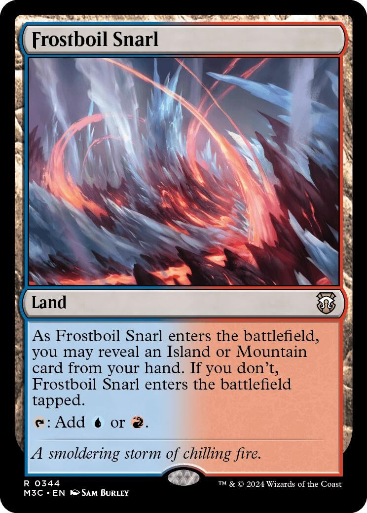 Image for Frostboil Snarl (344) (M3C) - Magic: The Gathering
