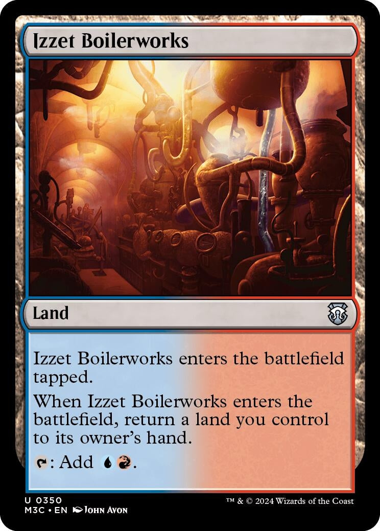 Image for Izzet Boilerworks (350) (M3C) - Magic: The Gathering