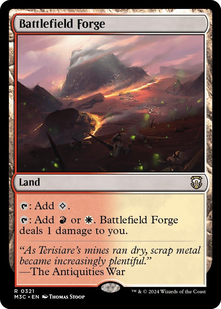 Image for Battlefield Forge (321) (M3C) - Magic: The Gathering