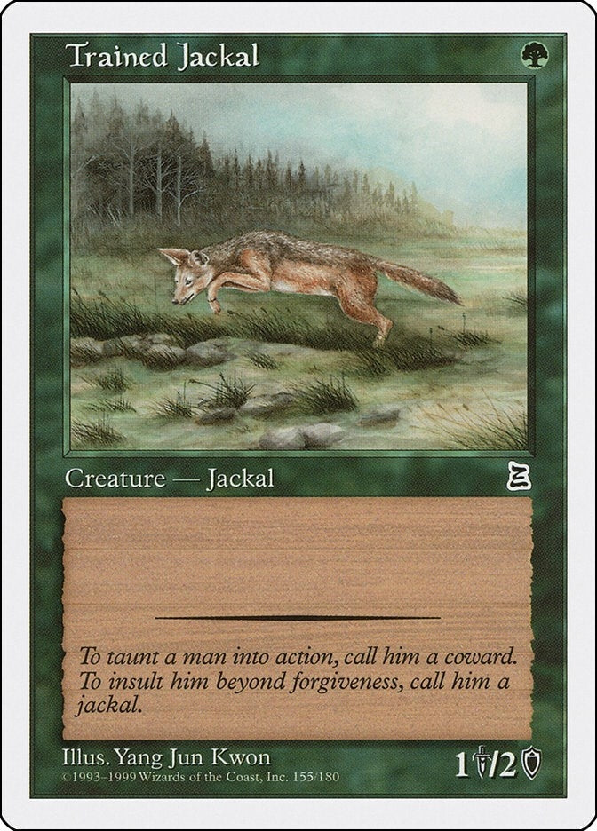 Image for Trained Jackal (155) (PTK) - Magic: The Gathering