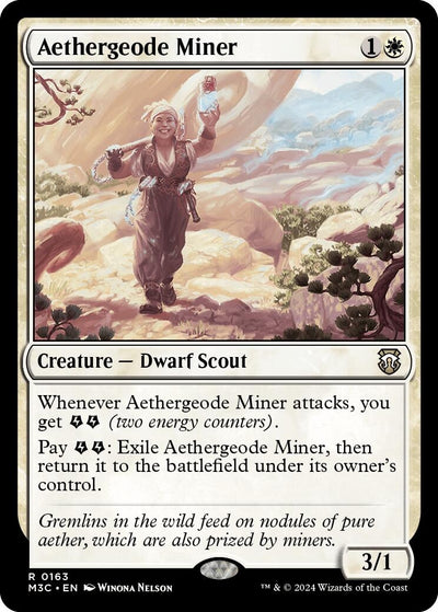 Aethergeode Miner (Ripple Foil) (163) (M3C)