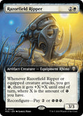 Image for Razorfield Ripper (Extended Art) (Ripple Foil) (42) (M3C) - Magic: The Gathering