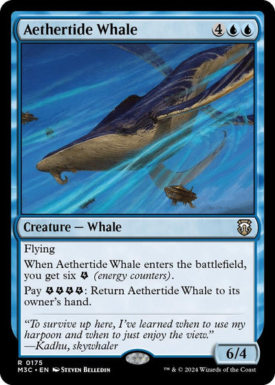 Aethertide Whale (Ripple Foil) (175) (M3C)