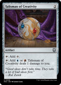 Image for Talisman of Creativity (Ripple Foil) (308) (M3C) - Magic: The Gathering