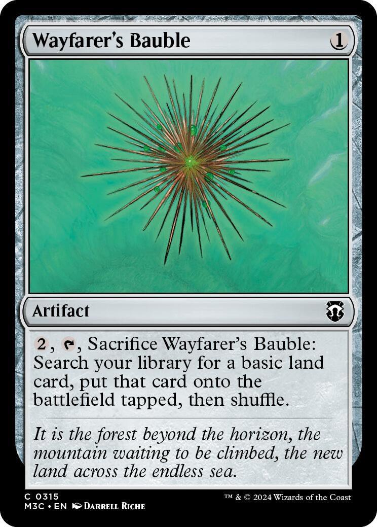 Image for Wayfarer's Bauble (Ripple Foil) (315) (M3C) - Magic: The Gathering