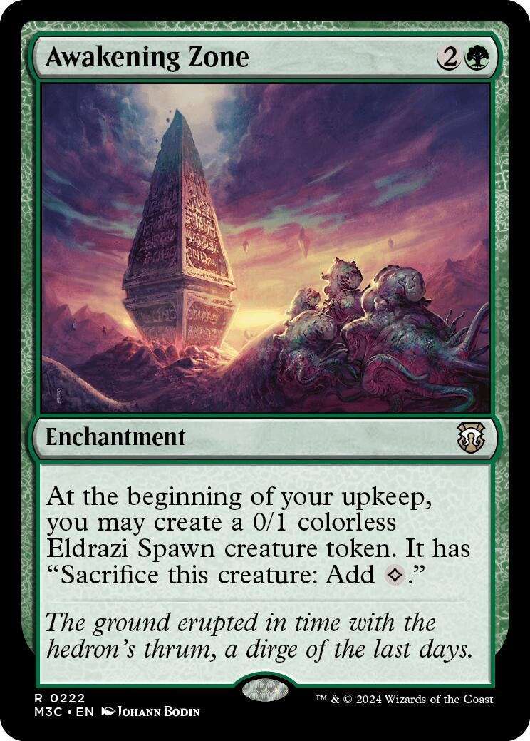 Image for Awakening Zone (222) (M3C) - Magic: The Gathering