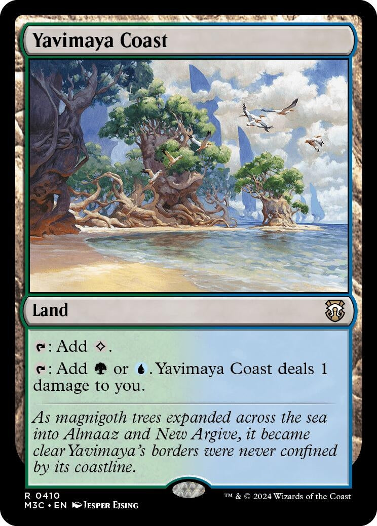 Image for Yavimaya Coast (410) (M3C) - Magic: The Gathering