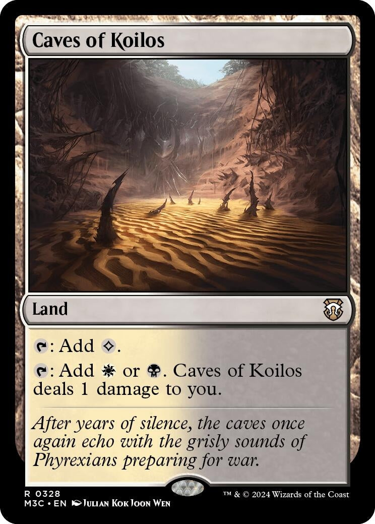 Image for Caves of Koilos (328) (M3C) - Magic: The Gathering