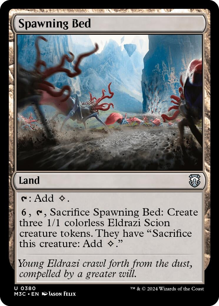 Image for Spawning Bed (380) (M3C) - Magic: The Gathering