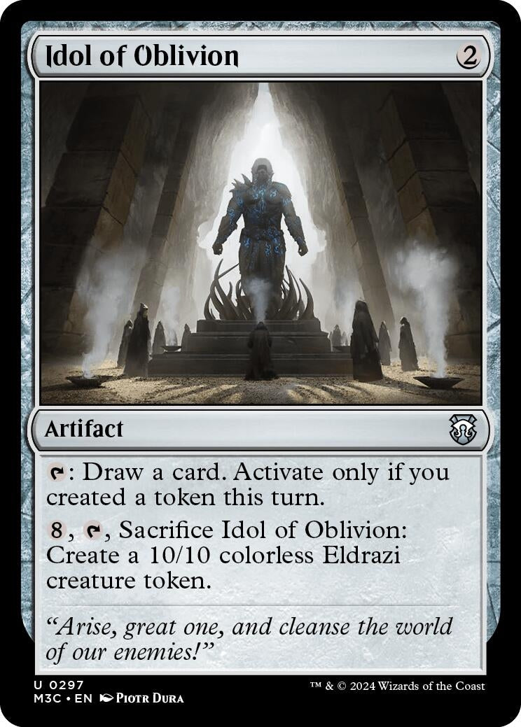 Image for Idol of Oblivion (297) (M3C) - Magic: The Gathering
