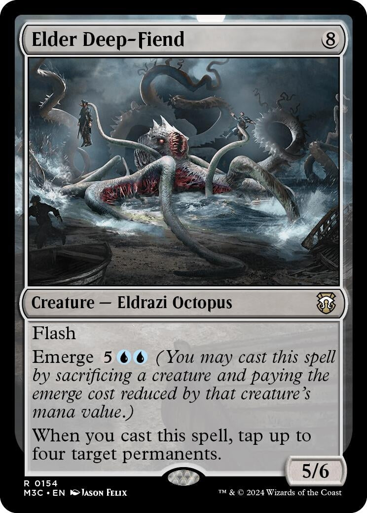 Image for Elder Deep-Fiend (154) (M3C) - Magic: The Gathering