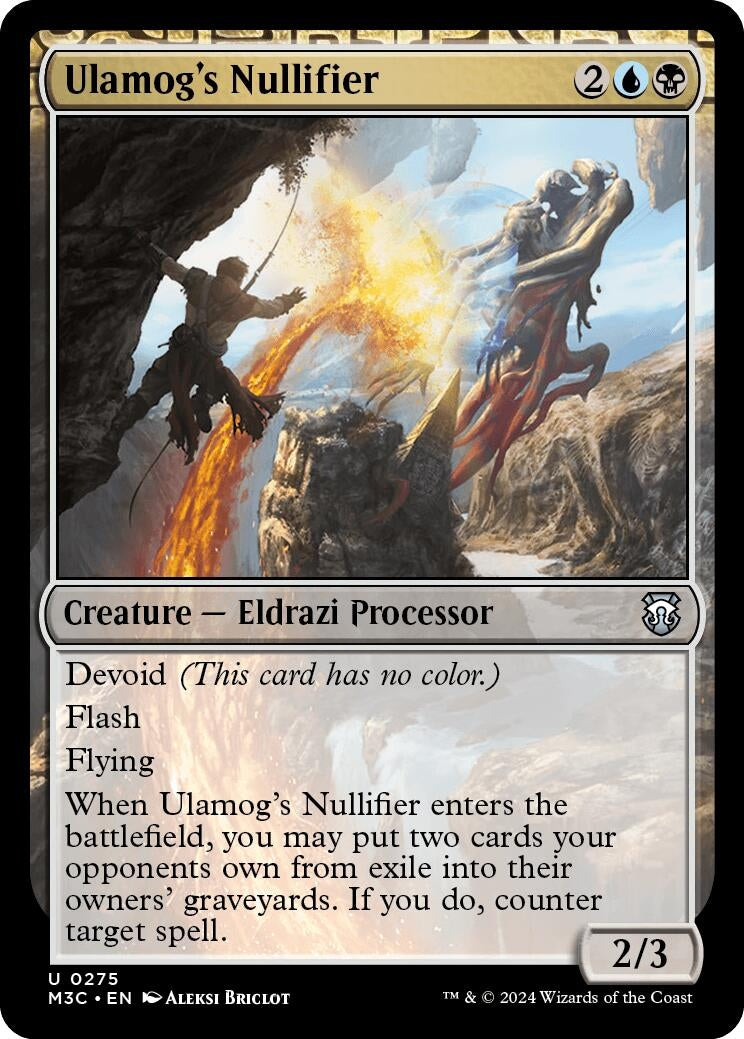 Image for Ulamog's Nullifier (275) (M3C) - Magic: The Gathering