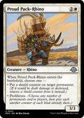 Image for Proud Pack-Rhino (41) (MH3) - Magic: The Gathering