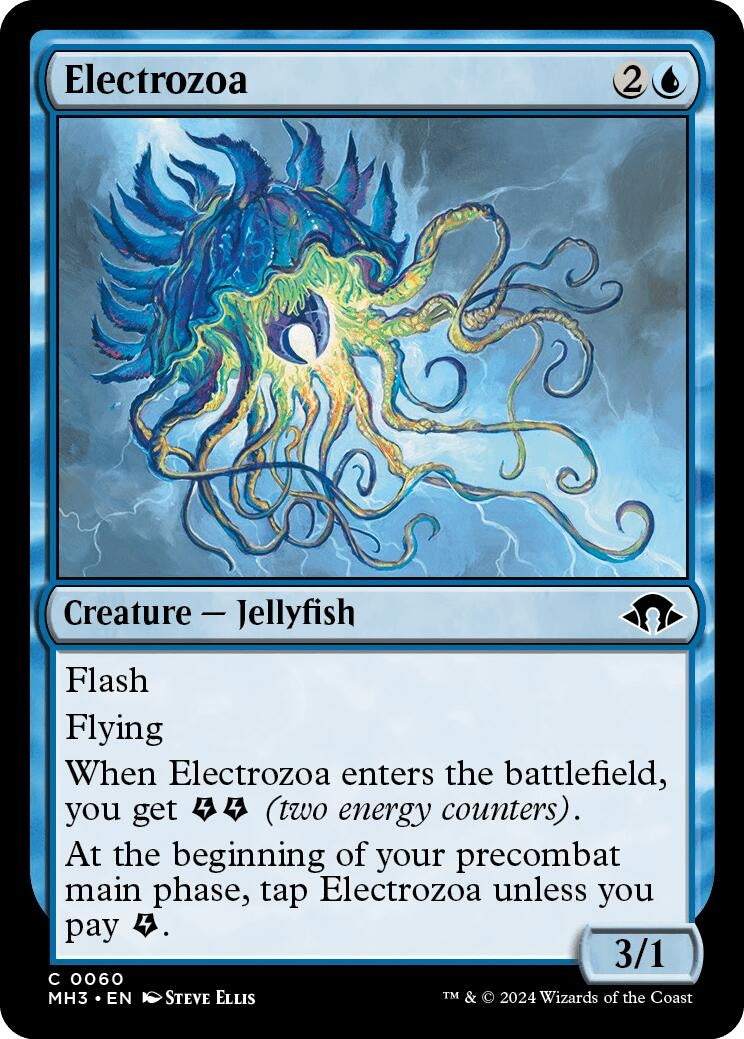 Image for Electrozoa (60) (MH3) - Magic: The Gathering
