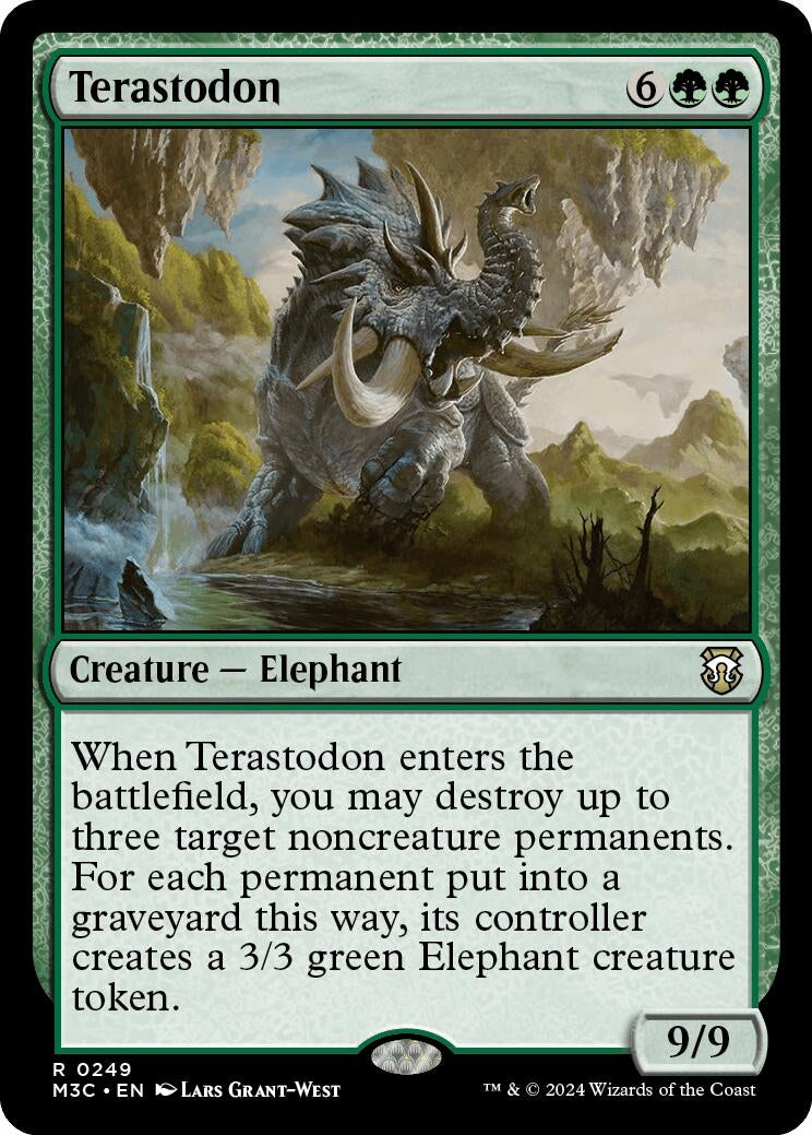 Image for Terastodon (249) (M3C) - Magic: The Gathering