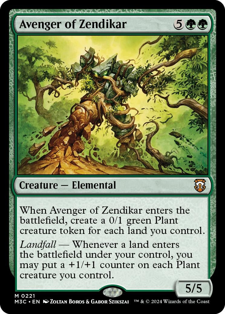 Image for Avenger of Zendikar (221) (M3C) - Magic: The Gathering