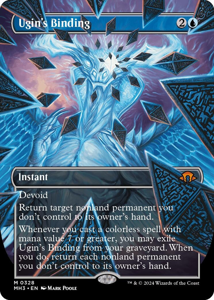 Image for Ugin's Binding (Borderless) (328) (MH3) - Magic: The Gathering