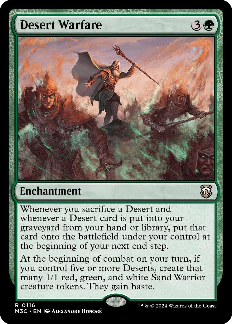 Image for Desert Warfare (116) (M3C) - Magic: The Gathering
