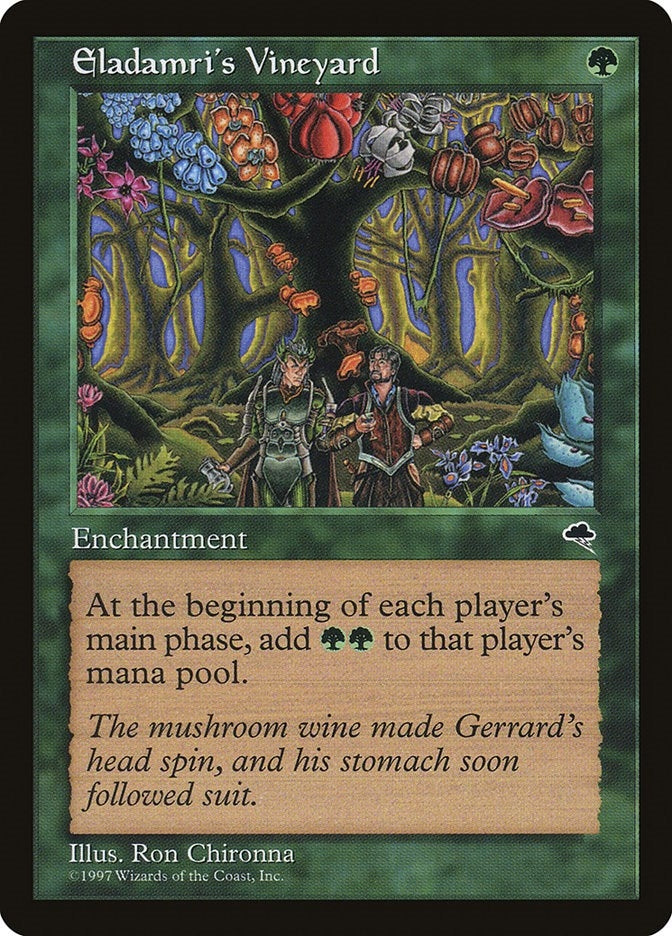 Image for Eladamri's Vineyard (223) (TMP) - Magic: The Gathering