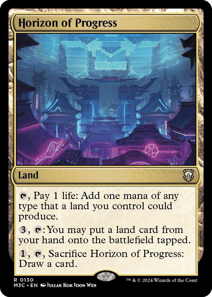 Image for Horizon of Progress (130) (M3C) - Magic: The Gathering