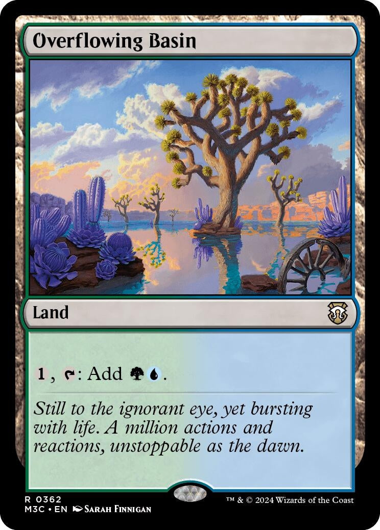 Image for Overflowing Basin (362) (M3C) - Magic: The Gathering