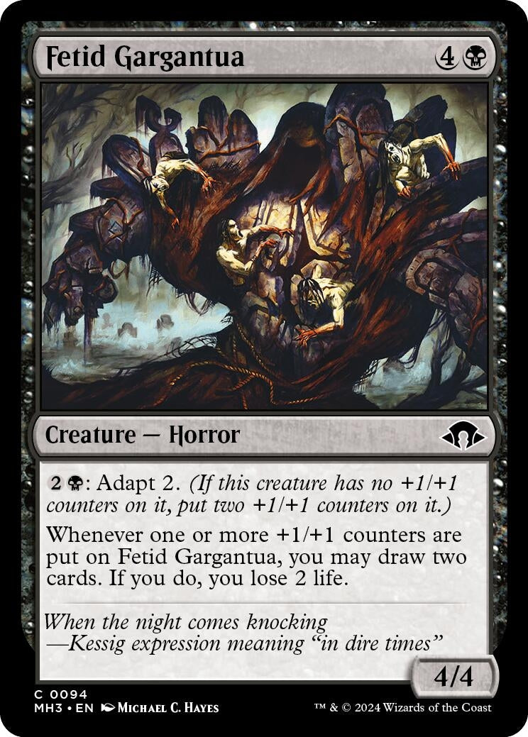 Image for Fetid Gargantua (94) (MH3) - Magic: The Gathering