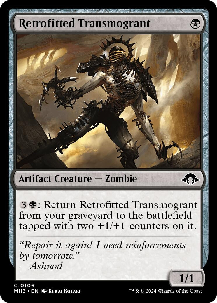 Image for Retrofitted Transmogrant (106) (MH3) - Magic: The Gathering