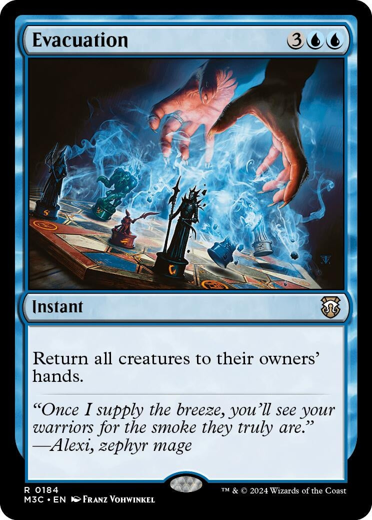 Image for Evacuation (184) (M3C) - Magic: The Gathering