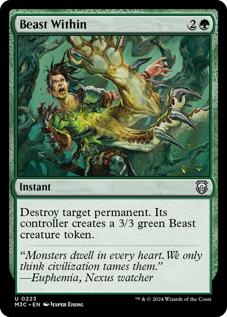 Image for Beast Within (223) (M3C) - Magic: The Gathering