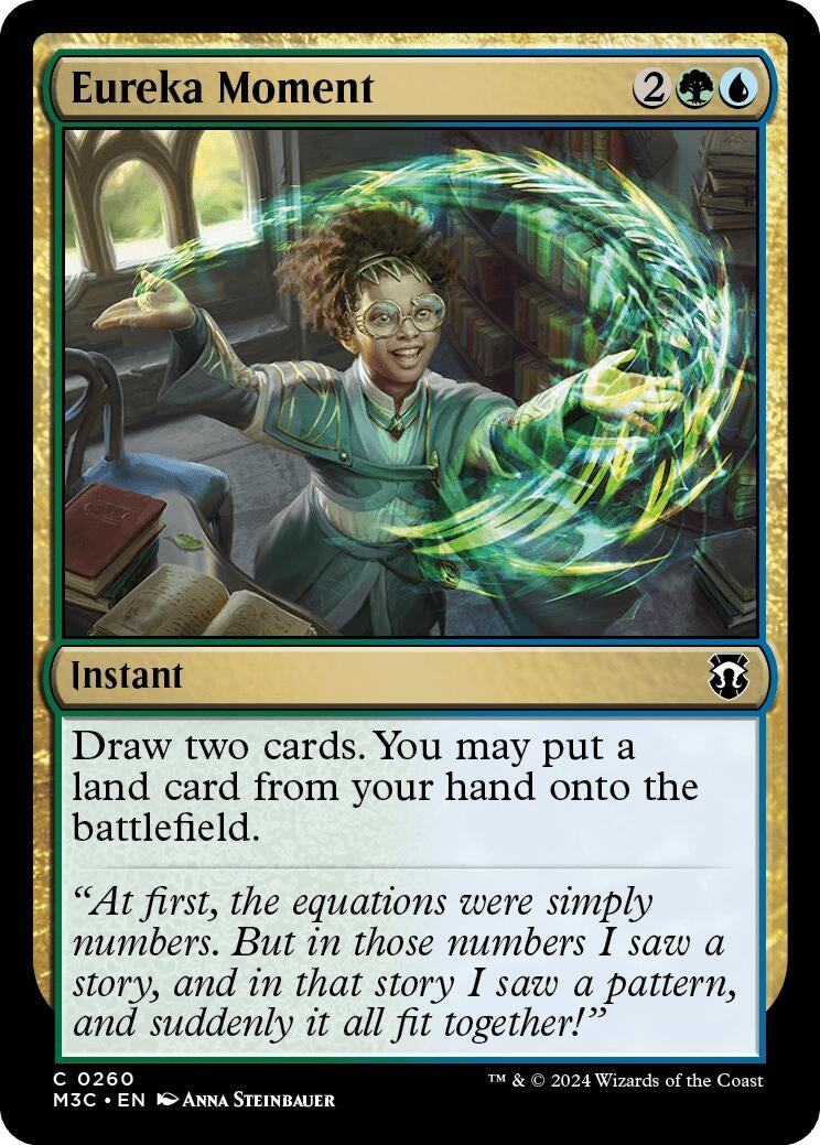 Image for Eureka Moment (260) (M3C) - Magic: The Gathering