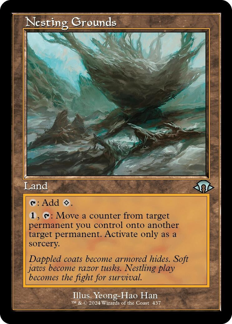 Image for Nesting Grounds (Retro Frame) (437) (MH3) - Magic: The Gathering