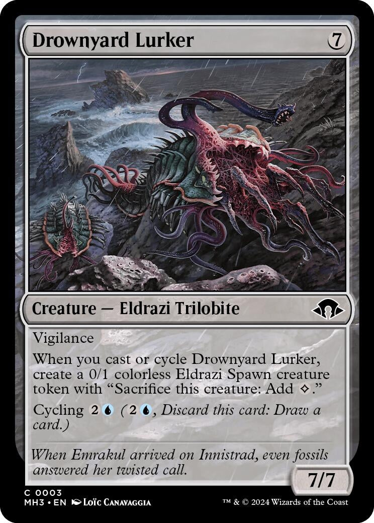 Image for Drownyard Lurker (3) (MH3) - Magic: The Gathering