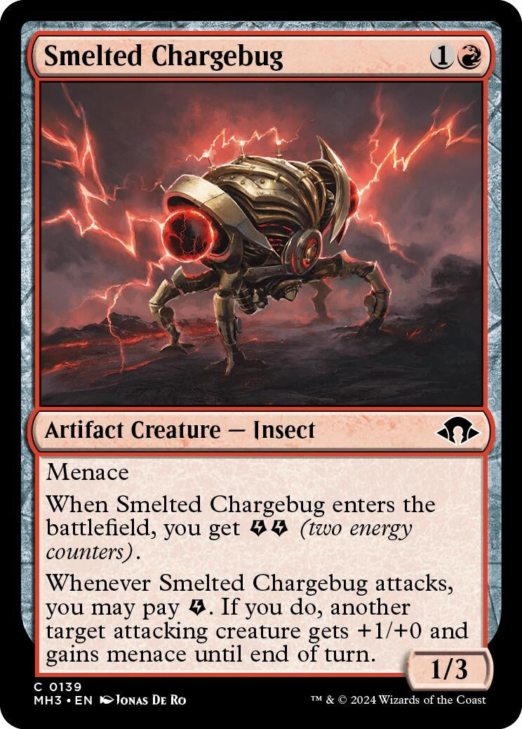 Image for Smelted Chargebug (139) (MH3) - Magic: The Gathering
