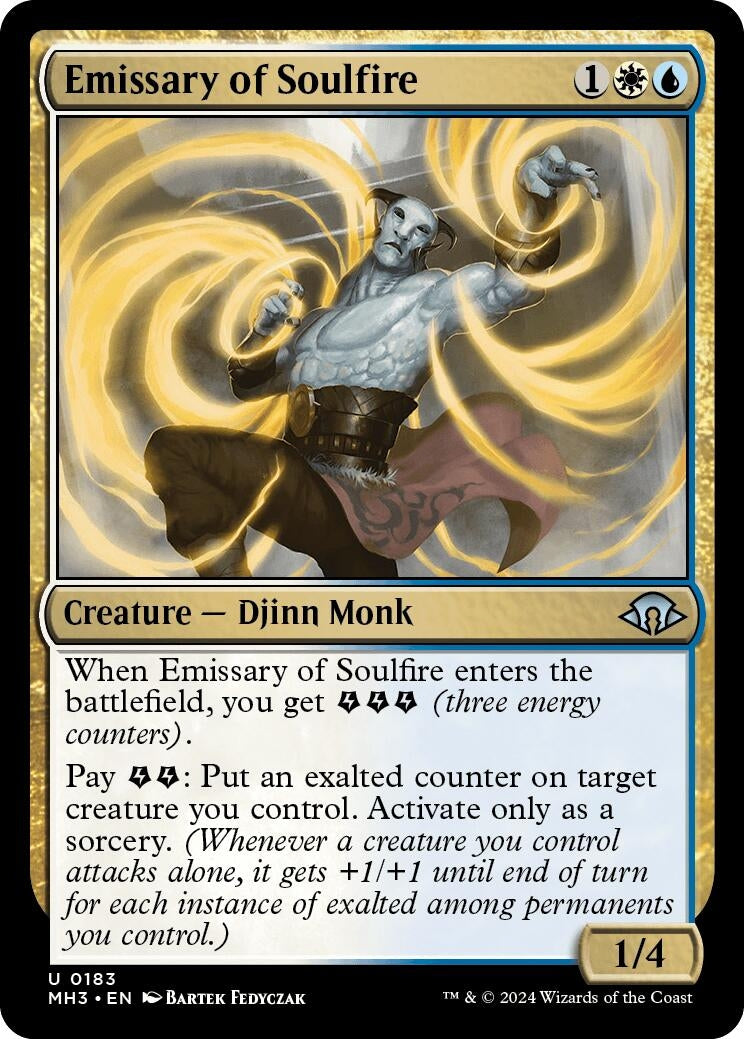 Image for Emissary of Soulfire (183) (MH3) - Magic: The Gathering