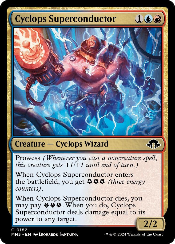 Image for Cyclops Superconductor (182) (MH3) - Magic: The Gathering